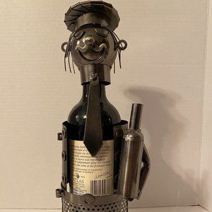 Sommelier Metal Tin Wine Bottle Holder ( B 10 )
